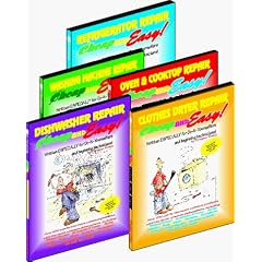 Cheap and Easy! Appliance Repair (5-Book Set: Washing Machines, Dryers, Refrigerators, Dishwashers, Ovens & Cooktops) (Cheap and Easy! Appliance Repair Series) (Cheap and Easy)