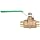 Milwaukee Valve BB2-350 Series Bronze Butterfly Valve, Unibody, Stainless Steel 304 Disc, Lever Handle, Solder End