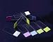 C & A Scientific 9108B-E Blue Tabbed Microscope Slides - Pack Of 144