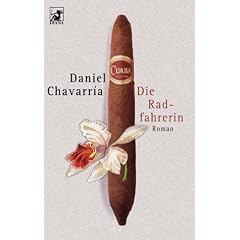 Die Radfahrerin.