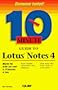 10 Minute Guide to Lotus Notes 4 (10 Minute Guides)