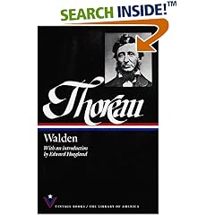 Walden (Vintage Books/the Library of America)