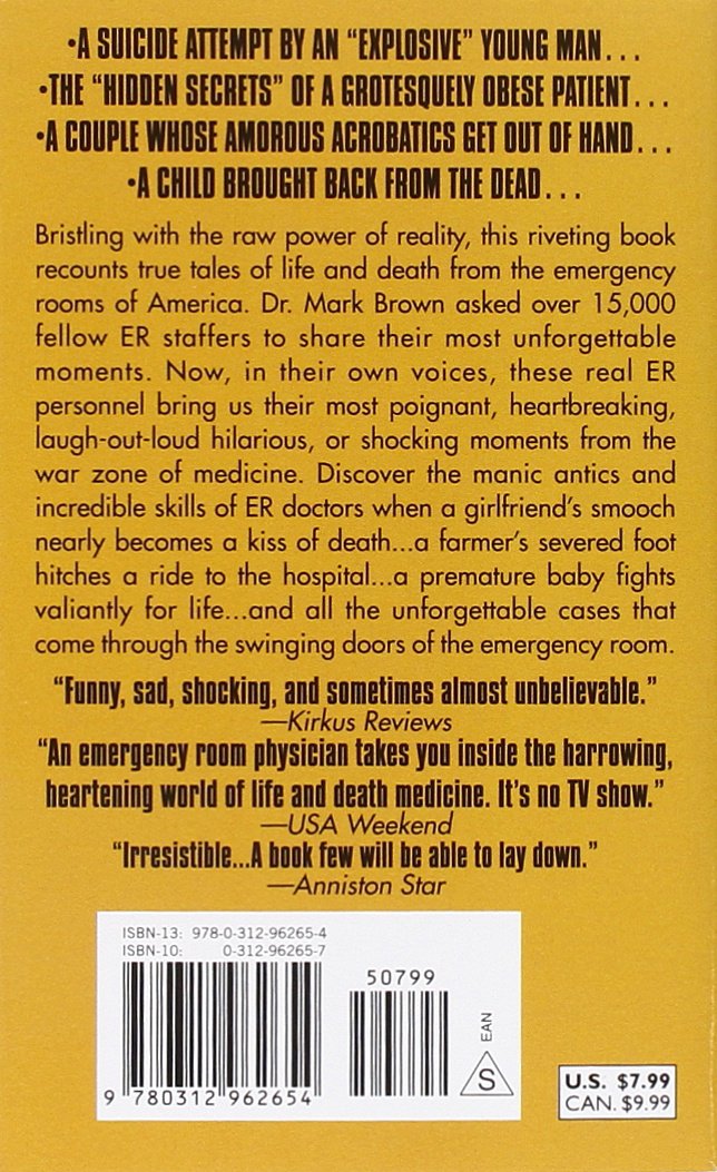 Emergency!: True Stories From The Nation's ERs: Mark Brown, Marc ... Emergency!: True Stories From The Nation's ERs: Mark Brown, Marc ...