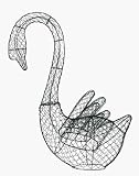 Swan Frame Topiary