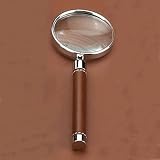 Oxford Brown Leather Magnifier