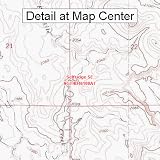 USGS Topographic Quadrangle Map - Selfridge SE, North Dakota (Folded/Waterproof)