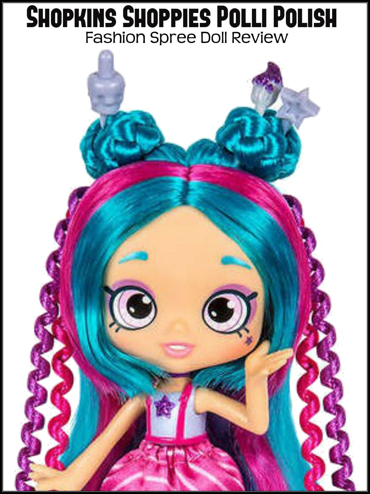 Watch 'Review Shopkins Shoppies Polli Polish Fashion Spree Doll Review