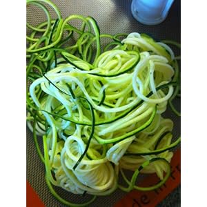 World Cuisine A4982799 Tri-Blade Plastic Spiral Vegetable Slicer