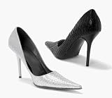 411 Lulu Snake Skin Like Pumps In 2 Colors, by Ellie Shoes