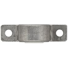 Spyraflo PB2-12M-AF Delrin Acetyl Bearing Pillow Block, 2 Bolt Holes, 12 mm Bore Diameter, Aluminum, Metric