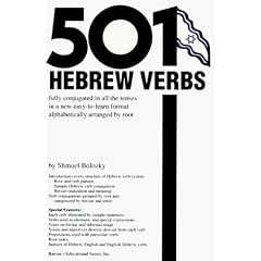 501 Hebrew Verbs: Fully Conjugated in All the Tenses in a New Easy-to-follow Format Alphabetically Arranged by Root (501 Verbs)