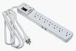 Fellowes 99014 Advance 7 Outlet Surge with Phone