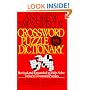 Crossword Puzzle Dictionary: Sixth Edition