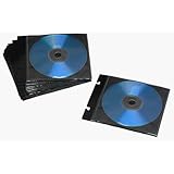 cdProjects DS20 CD/Booklet Bubble Sleeves (20 CD Capacity, 1 CD per Sleeve)