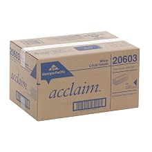 Georgia-Pacific Acclaim 20603 White C-Fold Paper Towel, 13.2" Length x 10.1" Width (10 Packs of 240)