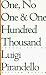 One, No One, and One Hundred Thousand (Eridanos Library)