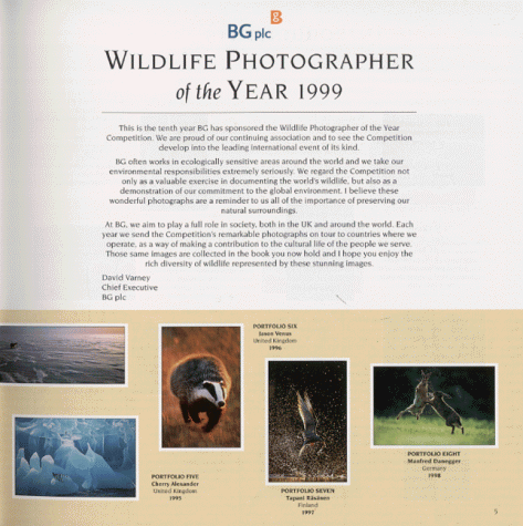 Wildlife Photographer of the Year: Portfolio Nine (Wildlife Photographer of the Year Volume 9)