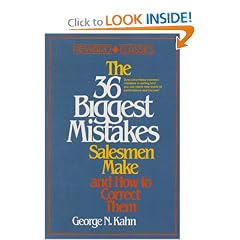 The 36 Biggest Mistakes Salesmen Make and How to Correct Them