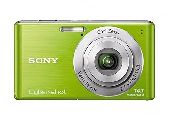 Sony Cyber-Shot DSC-W530 14.1 MP Digital Still Camera with Carl Zeiss Vario-Tessar 4x Wide-Angle Optical Zoom Lens and 2.7-inch LCD (Green)