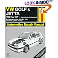 VW Golf and Jetta '93'97 (Haynes Automotive Repair Manual Series) by Chilton