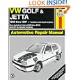 VW Golf and Jetta '93'97 (Haynes Automotive Repair Manual Series) by  Chilton