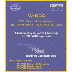 VASCO - RTL VHDL Application on Synthesis - Course Online (Two books and a CD ROM)