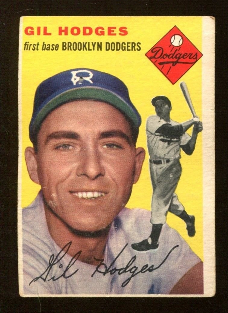 Gil Hodges page in the roster directory of major league baseball