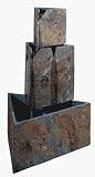 Kenroy Home Stacked Triangles Indoor/Outdoor Floor Fountain