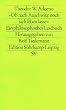 Ob nach Auschwitz noch sich leben lasse: Ein philosophisches Lesebuch (edition suhrkamp)