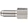 Brennan 2705-04-06-SS, Stainless Steel JIC Tube Fitting, 04FP-06MJ Bulkhead Adapter, 3/8" Tube OD x 1/4-18 NPTF Female