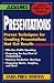 Books : Presentations (Adams Critical Skills for Your Business)