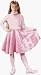 Child's 50s Poodle Skirt Costume (Sz:Medium 7-10)