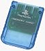 Memory Card For PlayStation - Island Blue