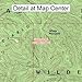USGS Topographic Quadrangle Map - Diablo Range, New Mexico (Folded/Waterproof)