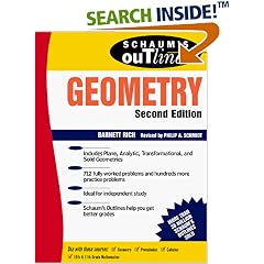 Schaum's Outline of Theory and Problems of Geometry: Includes Plane, Analytic, Transformational, and Solid Geometries (Schaum's Outlines)