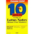 Click here to buy 10 Minute Guide to Lotus Notes for Windows by  Kate Miller and Kate Barnes.