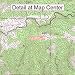 USGS Topographic Quadrangle Map - Mount Adelaide, California (Folded/Waterproof)
