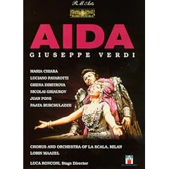 Verdi - Aida / Maazel, Chiara, Pavarotti, La Scala [Import Zone 1]