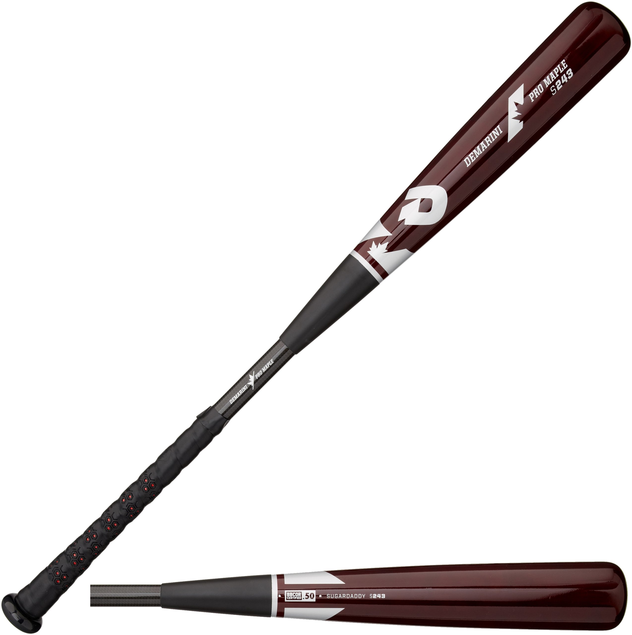 DeMarini 2014 S243 Pro Maple WTDXS24 Wood Baseball Bat Natural