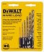 DeWalt DW2551 6 Piece 1/16-Inch to 1/4-Inch Hex Shank Twist Drill Assortment