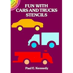 Fun with Cars and Trucks Stencils (Dover Little Activity Books)
