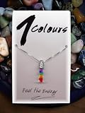 Chakra 7 Colours Pendant for Tuning the Body's Energy