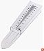Taylor Precision 2702N Clear-Vu Rain and Sprinkler Gauge