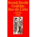 Gedichte �ber die Liebe (suhrkamp taschenbuch)