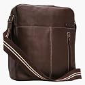 Storksak "Jamie" Unisex Diaper Bag in Brown