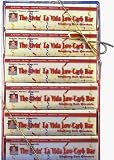 Case of 12 Livin La Vida Low-Carb Bars - 1.8 oz. each - Sugar Free Dark Chocolate Raspberry Bars from Jimmy Moore and ChocoPerfection WITHOUT MALTITOL!