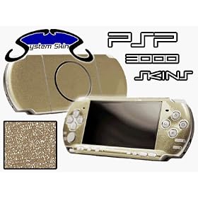 Playstation Portable (PSP) Skin - NEW - BRUSHED SILVER system skins faceplate decal mod