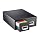 STEELMASTER Small Double Card File Drawer, Fits 3 x 5 Cards, 3000 Card Capacity, 12.31 x 5.19 x 16 Inches, Black (263F3516DBLA)