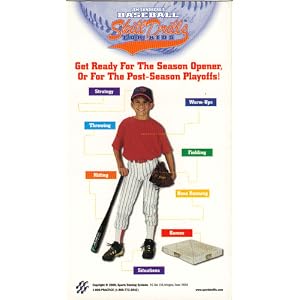 BASEBALL SKILL DRILLS VIDEO FOR KIDS (VHS video tape) by 