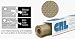 C.R. LAURENCE SSW36STU CRL Stucco 36 Even-Weave Solar Screen Wire